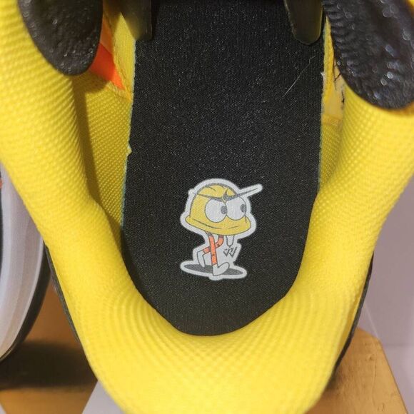 Jordan One Take 4 - Tour Yellow/Black- Black- White, Size 9.5 - Picture 13 of 14